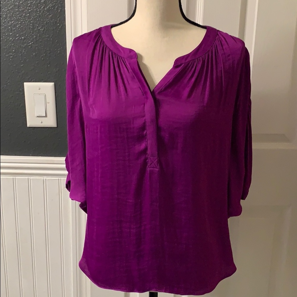 Jennifer Lopez Purple Blouse